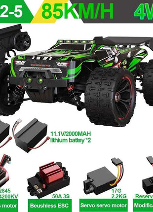 SCY9522PRO 85KM/H High Speed RC Car Brushless 4WD Off-Road Drift Remote Control Car 1:16 Professional Racing Cars SCY9522 50KM/H