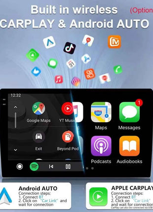 Car Radio Carplay Android 16 For Ford S Max S-MAX 2006-2015 For Ford Galaxy 2014 Bright black Auto Stereo Multimedia Player DPS