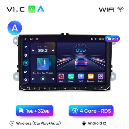 Junsun CarPlay Android Auto Car Intelligent Systems for Volkswagen VW Passat B6 B7 T5 Tiguan Touran GOLF POLO Autoradio