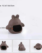 Ceramic House Fish Tank Aquarium Decoration Fish Shrimps Shelter House Pottery Scorpion House Canister Simulation Stone Ornament