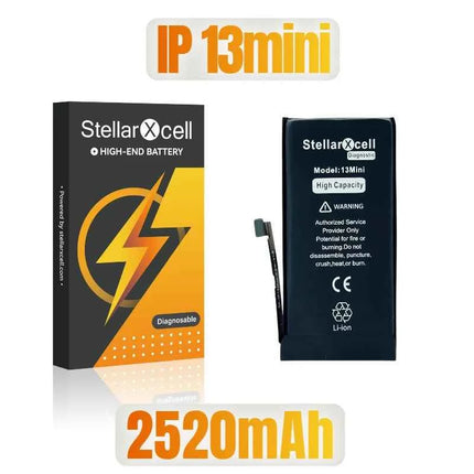 StellarXcell Diagnostic Battery show genuine part no pop up message for iphone 12mini 13Pro 14Plus 15Promax battery replacement
