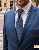 Set Cravatta e Fazzoletto Uomo Colorato 160cm - Accessori Matrimonio