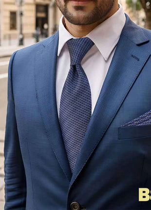 Set Cravatta e Fazzoletto Uomo Colorato 160cm - Accessori Matrimonio