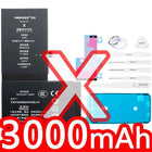 NOHON  High Capacity Phone Battery for iPhone 13 13Pro 12 Pro 11 X XR XS 12Mini 13PM 15Pro MAX 14 SE SE2 SE3 Replacement Bateria