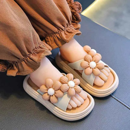 Ciabatte Estive 2026 per Bambine, Graziose Pantofole da Spiaggia, Scarpe Antiscivolo per Uso Interno ed Esterno