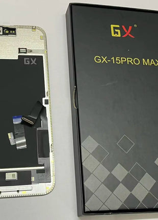 Display OLED GX di alta qualità con True Tone e 3D Touch per iPhone X, XS Max, 11, 12, 13, 14, 15, 16 Pro Max - Sostituzione schermo LCD