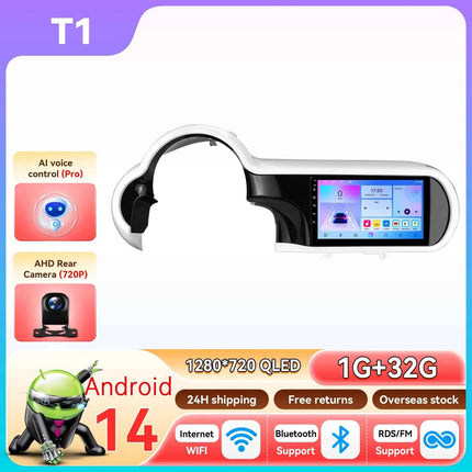 Hizpo 8Core 360Camera Android 14 Car Radio For Renault Twingo 3 Ⅲ 2014-2024 Car Multimedia GPS 4G AI Carplay By Snapdragon 6115