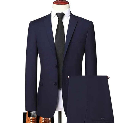 Abito Uomo Casual Outdoor Giacca e Pantalone - Completo Business Slim Fit