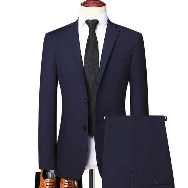 Abito Uomo Casual Outdoor Giacca e Pantalone - Completo Business Slim Fit