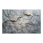 3D Aquarium Background Sticker,  Rock Texture Painting Wallpaper Fish Tank Backdrop Decorations PVC
