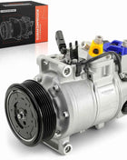 Compressore climatizzatore Frankberg 1x per Audi A4 A6 8E 8H 4F B6 B7 C6 Seat Exeo 3 R2 3 R5 2000-2017 4F0260805S 4F0260805J 8E0260805BL