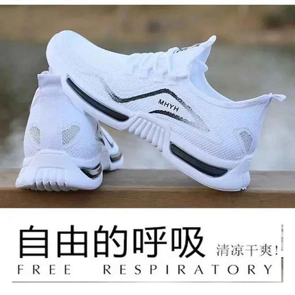 Scarpe da uomo Slip on Sneakers alla moda Scarpe da corsa sportive maschili Traspiranti Allenamento in palestra Scarpe da tennis da passeggio Scarpe da allenamento antiscivolo