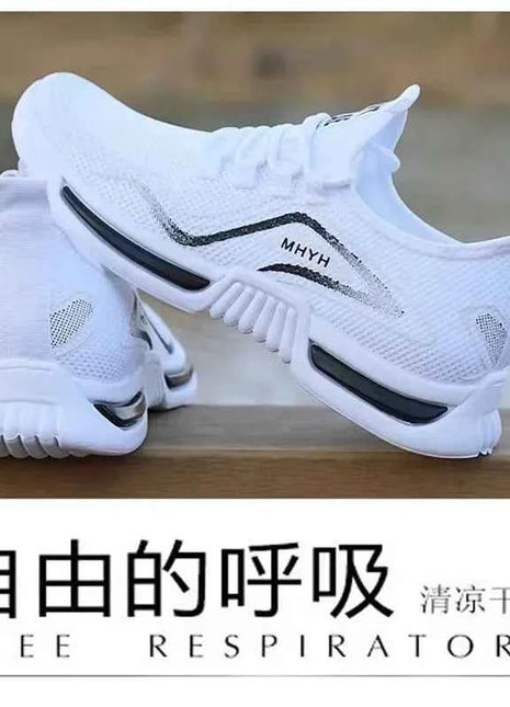 Scarpe da uomo Slip on Sneakers alla moda Scarpe da corsa sportive maschili Traspiranti Allenamento in palestra Scarpe da tennis da passeggio Scarpe da allenamento antiscivolo
