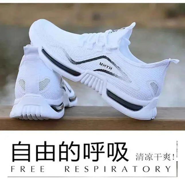 Scarpe da uomo Slip on Sneakers alla moda Scarpe da corsa sportive maschili Traspiranti Allenamento in palestra Scarpe da tennis da passeggio Scarpe da allenamento antiscivolo