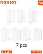 Staniot Tuya 433Mhz Home Alarm System Automatic Sensor Smart Wireless Door and Window Detectors Door opening/closing code