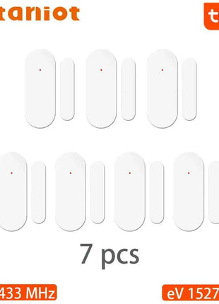 Staniot Tuya 433Mhz Home Alarm System Automatic Sensor Smart Wireless Door and Window Detectors Door opening/closing code