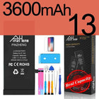 PINZHENG Real High Capacity Battery For iPhone X XR XS Max 12 13 Mini Pro Max 11 Pro Max Replacement Bateria Warranty One Year