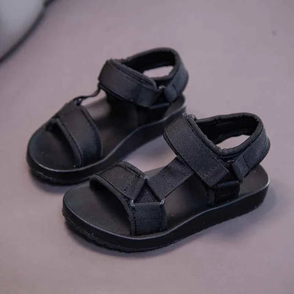 Sandali Estivi 2026 per Ragazzi, Scarpe Casual per Bambini, Calzature Scolastiche in Gomma Traspiranti con Punta Aperta, Sandali da Spiaggia per Ragazzi