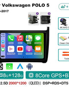 Android 15 For Volkswagen VW POLO 5 Sedan 2008 - 2023 Car Radio Navigation Multimedia Player Carplay Auto Stereo DSP WIFI+4G GPS