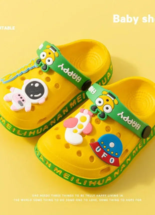 New Toddler Kids Baby Boys Girls Slippers Clogs Summer Soft Sole Garden Beach Slippers Sandals Boys Girls Cave Hole Shoes
