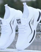 Scarpe da uomo Slip on Sneakers alla moda Scarpe da corsa sportive maschili Traspiranti Allenamento in palestra Scarpe da tennis da passeggio Scarpe da allenamento antiscivolo