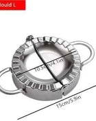 Ravioli Maker Stainless Steel Dumpling Mold Dumpling Wrapper Mold Dough Press Cutter Empanada Press Pie Ravioli Press