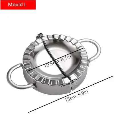 Ravioli Maker Stainless Steel Dumpling Mold Dumpling Wrapper Mold Dough Press Cutter Empanada Press Pie Ravioli Press