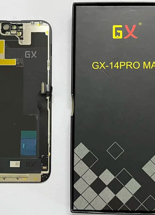 Display OLED GX di alta qualità con True Tone e 3D Touch per iPhone X, XS Max, 11, 12, 13, 14, 15, 16 Pro Max - Sostituzione schermo LCD