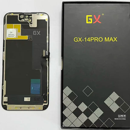Display OLED GX di alta qualità con True Tone e 3D Touch per iPhone X, XS Max, 11, 12, 13, 14, 15, 16 Pro Max - Sostituzione schermo LCD