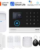 PIR Monitoring Camera WiFi GSM Security Alarm System Alexa Tuya Smart Life Thief Invasion Home Automation Alarm Security System
