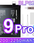 NOHON Replacement Battery for OnePlus 7T 8T 9RT 10T 12 11 9 8 7 6T 6 5T 5 7TPro Phone Batteries BLP801 BLP685 BLP745 BLP743