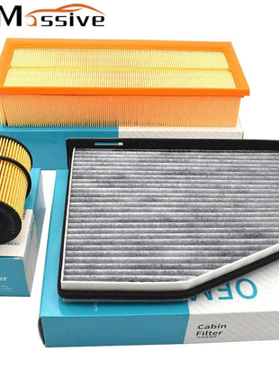Auto Polline Cabina Filtro Olio Aria Per Audi TT 8J SEAT Leon 1P1 Skoda Superb 3T VW Caddy MK3 Golf 5 Jetta Scirocco Touran 1T