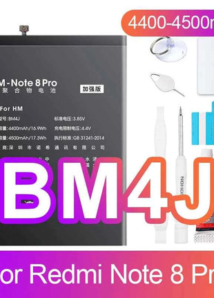NOHON Battery for Xiaomi Redmi Note 13 12 11 10 Pro 9 8 7 6 5 4 11S 10S 9S Batteries BN5P BN53 BN46 BN45 BN5D BP47 BP4K BM5T