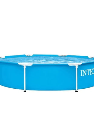 Piscina fuori terra Intex 28205 con telaio, 244x51 cm, in PVC rinforzato, per bambini e adulti
