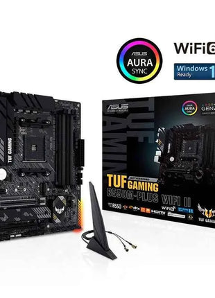 ASUS TUF GAMING B550M-PLUS WIFI II New B550 DDR4 AMD Gaming Motherboard Socket AM4 Wi-Fi 6 M-ATX 24.4cm x 24.4cm