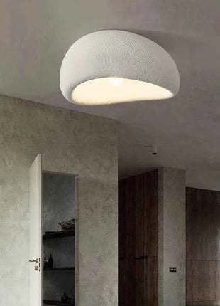 Moderna Wabi Sabi E27 Plafoniera a LED Nordic Soggiorno Camera da letto Lampada Apparecchio di illuminazione per la casa Bar Sala da pranzo Lampadario a soffitto