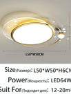 Round gold / Dimmable with remote