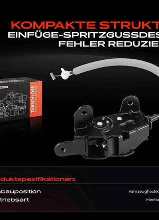 Frankberg 1x Serratura Portellone Posteriore per BMW X5 E70 3.0L 4.8L 2006-2013 7162147 51247162147