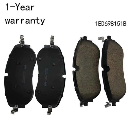 4Pcs Front brake pads 1ED698151B For Audi AQ5E 2022-2024 VW ID.6 X 2021-2022 ID.4.X 2021-2022
