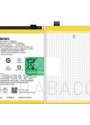 2026 Years BLP779 Battery For OPPO F17 Pro A92s / Reno 4 Lite / Reno4 Z / A93 2020 Capacity Mobile Phone Batteries Bateria