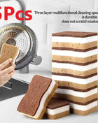Spugne Cucina 3 Strati con Alga Marina - Set 2-20 Pezzi