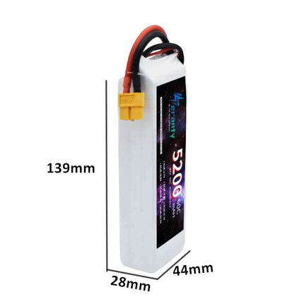 3S Lipo Battery 11.1V 5200mah 60C For RC Car Quadcopter Drone Airplane Helicopter With XT60 Deans T XT90 EC5 11.1V Battery