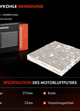 Frankberg 1x Cabin Filter with Activated Carbon for Opel Astra G CC T98 F70 F35 Zafira A B A05 1718042 11236 095528290 01718042 95528290