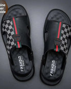 Men's Casual Soft Sole Sandals 2023 New Summer Style Two-way Wear Breathable Non-slip Genuine Leather Fashion Outerwear