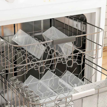 Food Storage Containers with Lids, Freezer Containers, Lunchbox, 26 Pieces (13 Containers, 13 Lids), 8x0.55L & 5x0.24L