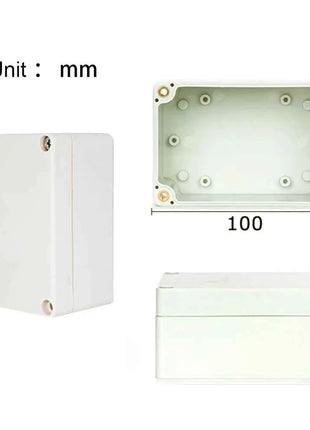 Project Junction Box for Electrical Cable Outdoor DIY Sealed IP67 Enclosure Wire Box 115x90x55mm Waterproof Electronic Cases