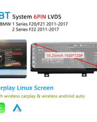 Wireless Carplay Android 14 For BMW F20 F30 F21 F22 F31 F32 F33 F34 F36 NBT EVO Multimedia Player Auto Radio Screen GPS