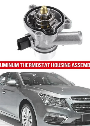 N68R-- Termostato del liquido di raffreddamento del motore dell'auto 55565336 55593034 per Cruze Sonic Trax Buick Encore 1.4L Opel 2011-2018, motore dell'auto