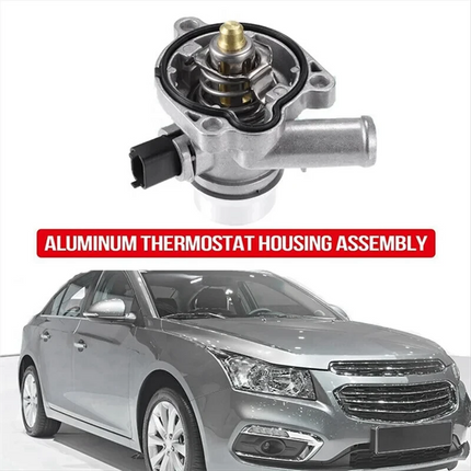 N68R-- Termostato del liquido di raffreddamento del motore dell'auto 55565336 55593034 per Cruze Sonic Trax Buick Encore 1.4L Opel 2011-2018, motore dell'auto
