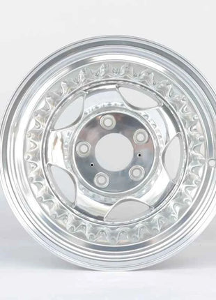 Cerchi in Lega Profondi Argento Bronzo Lucidato 15x10 Pollici 5x139.7 6x139.7 Ruote Personalizzate in Lega di Alluminio per Camion 4x4